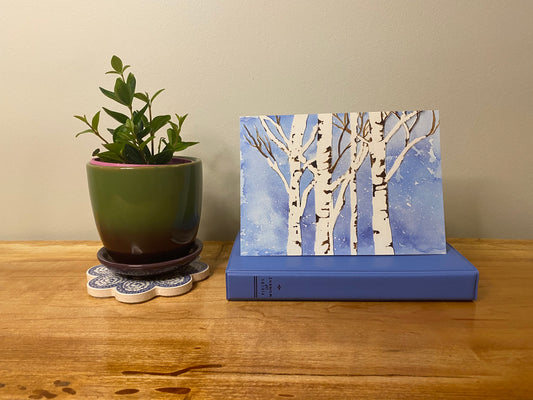 Birch Greeting Card